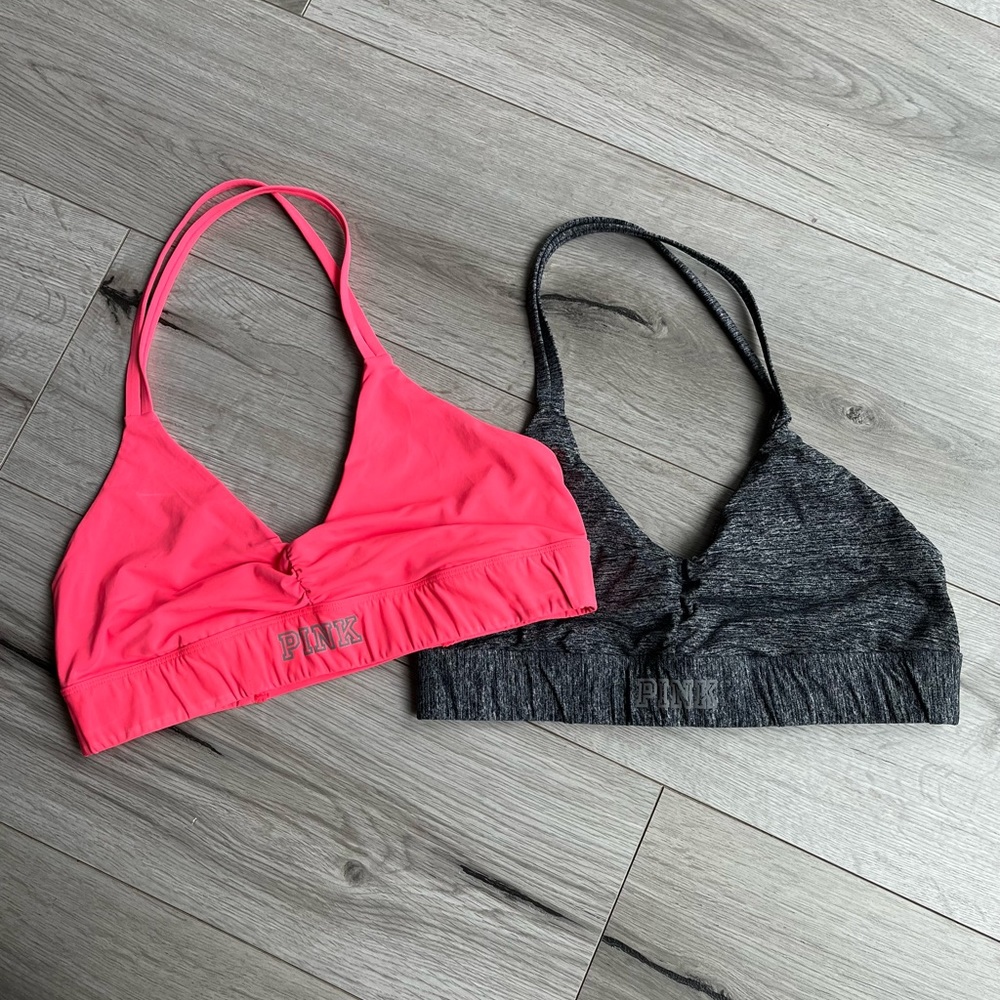 PINK VICTORIA’S SECRET ULTIMATE SPORTS BRAS